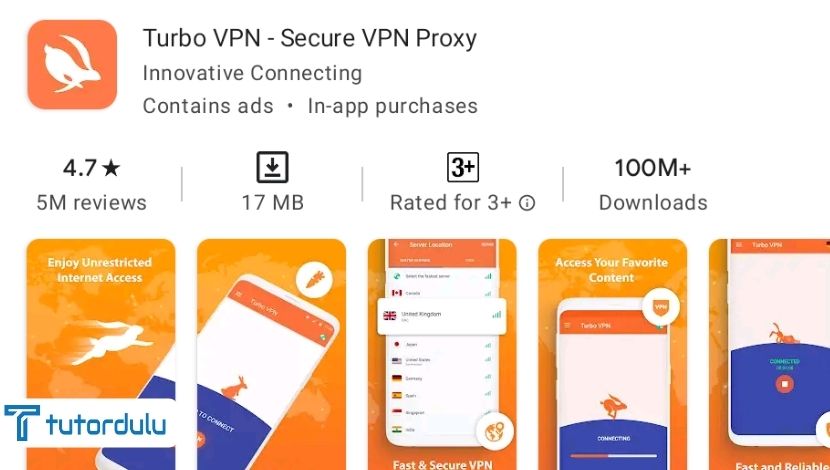 Aplikasi VPN Gratis Terbaik turbo
