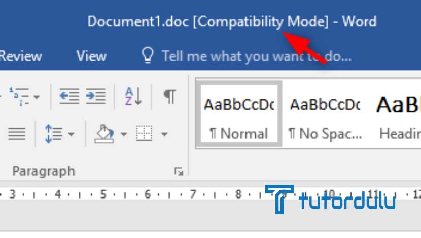 5 Cara Mematikan Compatibility Mode Microsoft Word