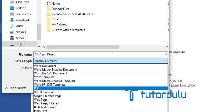 Cara Mengubah File DOCX atau DOC ke PDF dengan Aplikasi Microsoft Word