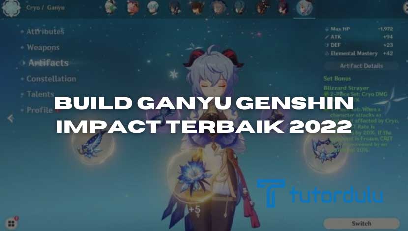 Build Ganyu Genshin Impact Terbaik 2023