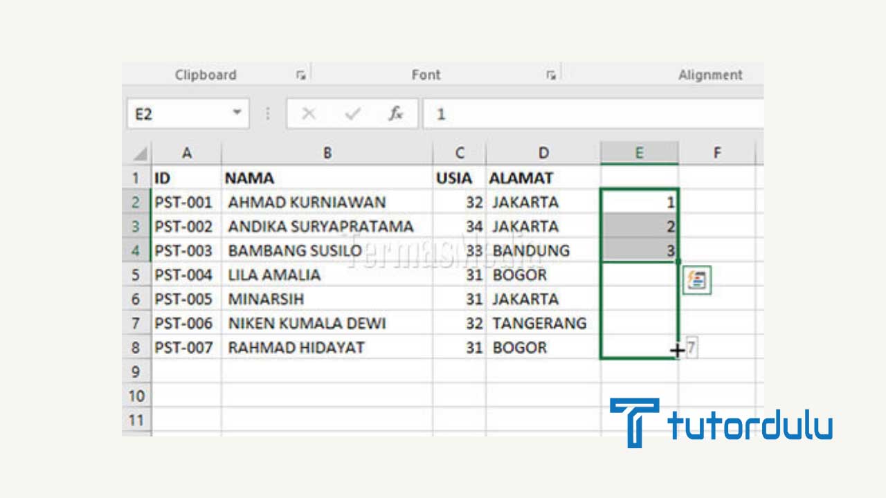Cara Membuat atau Menambahkan Garis Diagonal di Sel Microsoft Excel