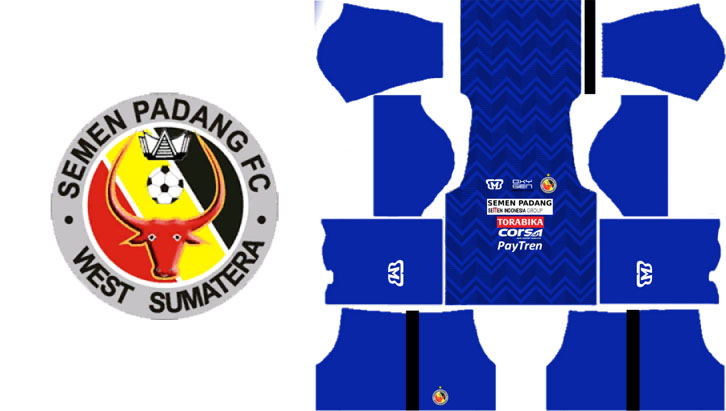 Kit DLS Semen Padang FC dan Logo Terbaru