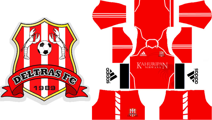 Kits DLS Deltras FC and Logo Terbaru